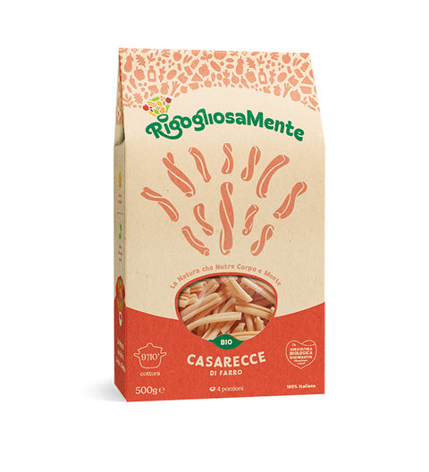 Casarecci di farro biologici 500g - Rigogliosamente