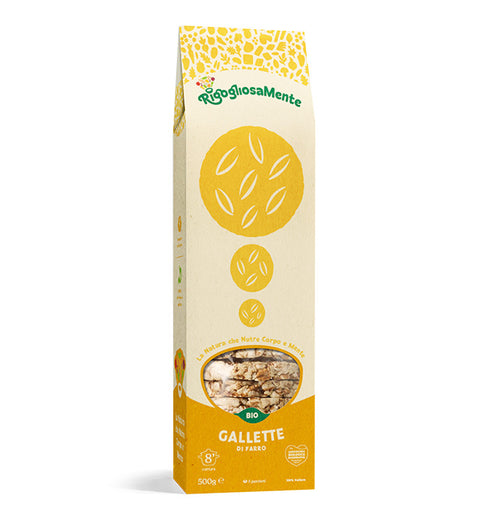 Gallette di farro biologiche 110gr - Rigogliosamente