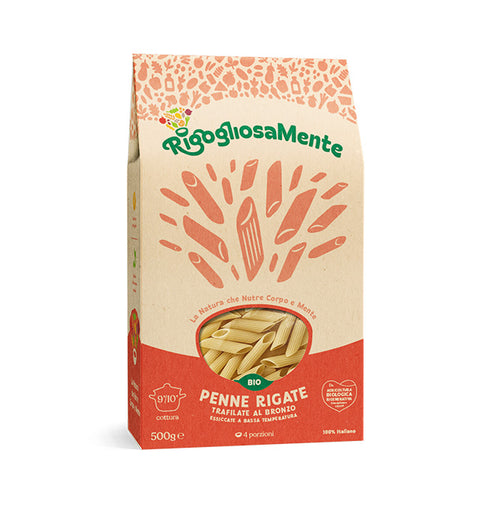 Penne rigate di grano duro biologiche 500g - Rigogliosamente